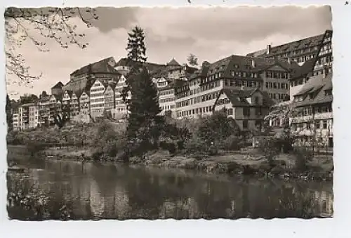 Tübingen vom Neckar aus gesehen gl1956 41.882