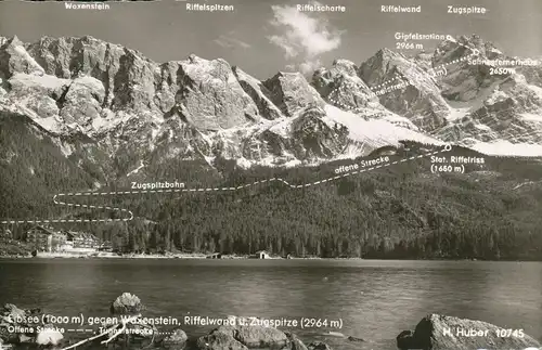 Eibsee gegen Waxenstein Riffelwand ngl 107.976