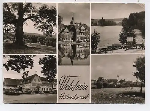 Welzheim Höhenkurort Teilansichten gl1959 43.447