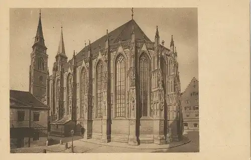 Nürnberg Sebalduskirche Südseite ngl 124.726