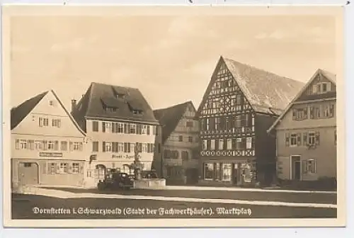 Dornstetten Marktplatz Apotheke Gasthaus ngl 42.361