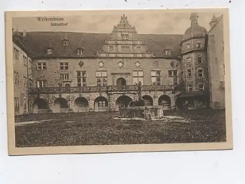 Weikersheim Schlosshof ngl 41.994