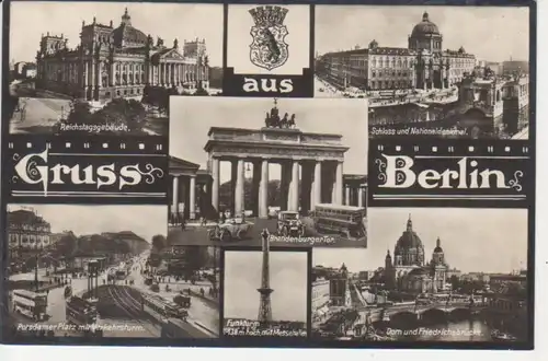 Berlin Mehrbildkarte Foto ngl 75.203