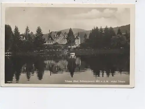 Titisee im Schwarzwald Hotel Titisee gl1930 43.638