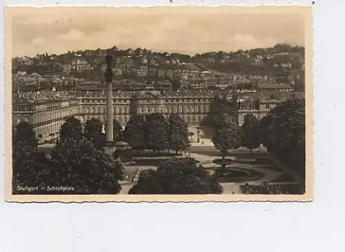 Stuttgart Schloßplatz gl1935 44.219