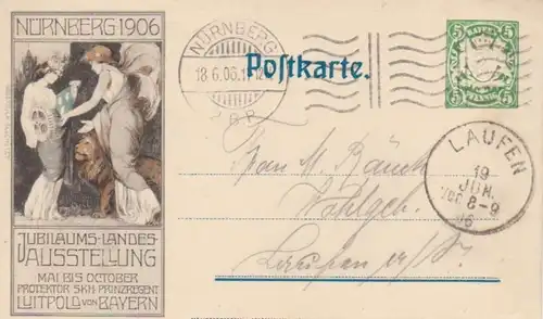 Nürnberg Jubiläums-Landesausstellung gl1906 74.438