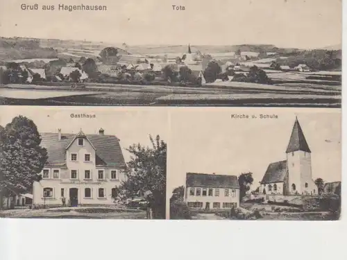 Hagenhausen Mehrbildkarte ngl 74.917