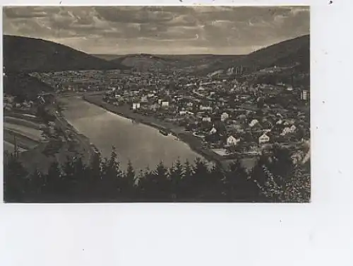 Neckargemünd mit Blick auf den Dilsberg ngl 43.730