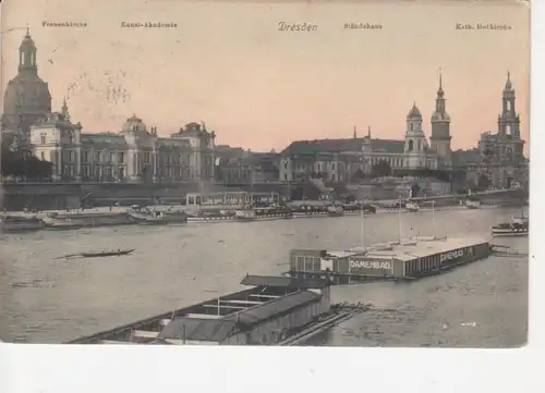 Dresden Frauenkirche Ständehaus gl1909 75.808