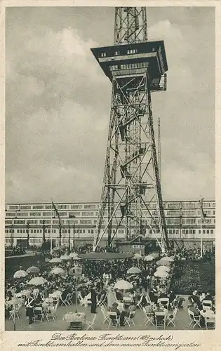 Berlin Funkturm mit Ausstellungsgelände gl1933 117.378