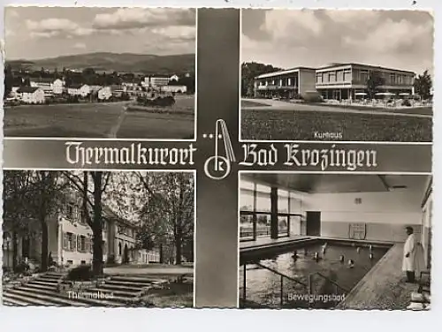 Bad Krozingen Thermalkurort Mehrbildkarte gl1965 44.753