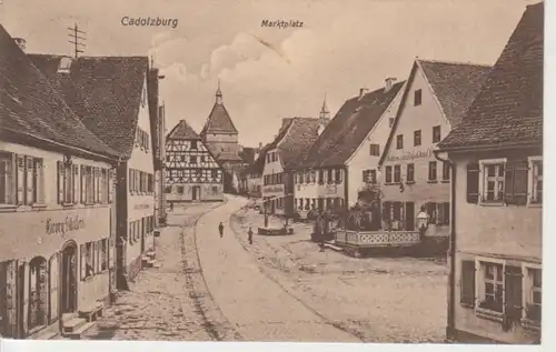 Cadolzburg Marktplatz glca.1910 74.960