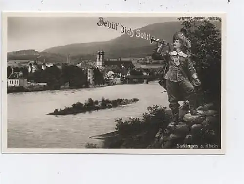Säckingen a. Rhein Uferansicht ngl 42.226