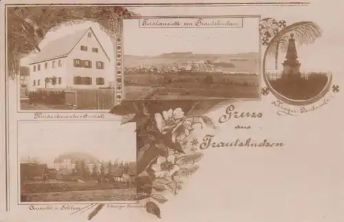 Trautskirchen Litho Mehrbildkarte ngl 74.976