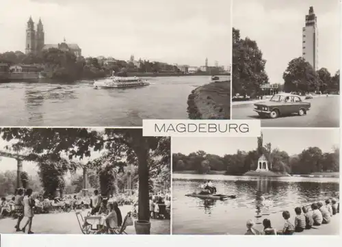 Magdeburg Mehrbildkarte ngl 75.505