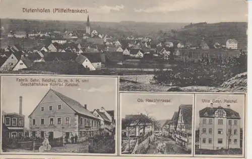 Dietenhofen Mittelfranken Mehrbildkarte gl1912 74.980