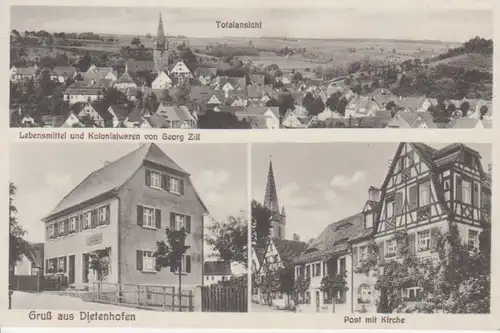 Dietenhofen Mehrbildkarte ngl 75.005