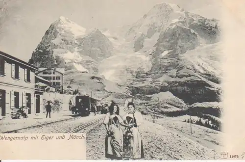 Wengernalp mit Eiger und Mönch ngl 94.252