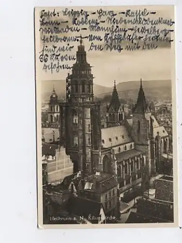 Heilbronn am Neckar Kilianskirche gl1934 43.810