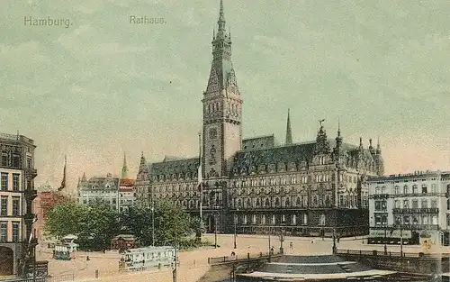 Hamburg Rathaus ngl 116.034