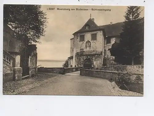 Meersburg am Bodensee Schloßeingang ngl 43.725