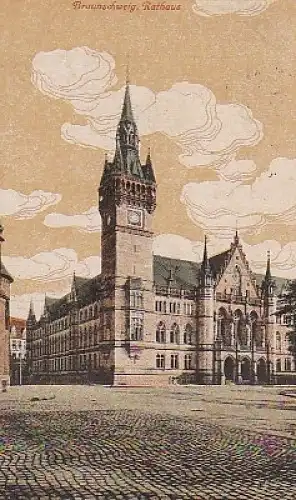 Braunschweig Rathaus gl1923 B1.818