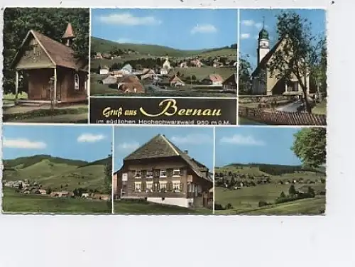 Bernau Schwarzwald Mehrbildkarte ngl 43.908