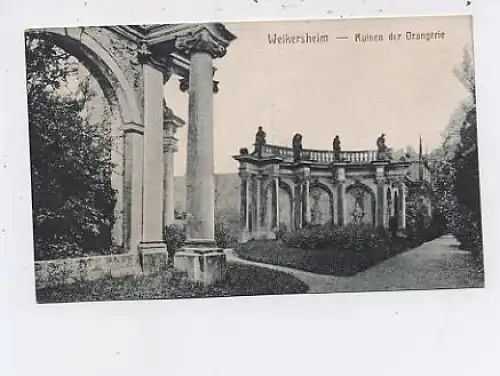 Weikersheim Ruinen der Orangerie ngl 41.995