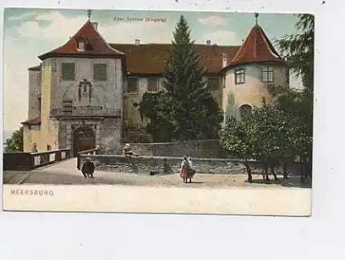 Meersburg Altes Schloß Eingang ngl 43.724