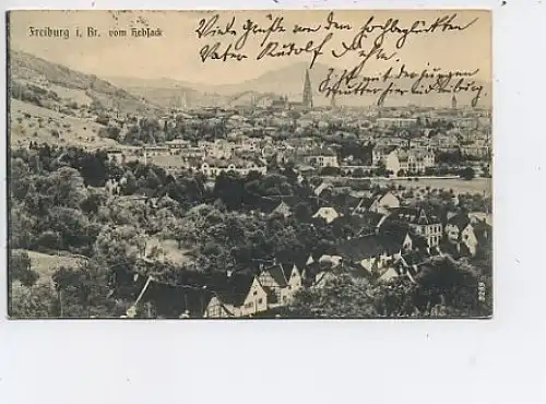 Freiburg i.B. vom Hebsack gl1907 43.569