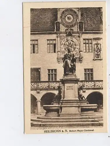 Helbronn am Neckar Robert Mayer-Denkmal ngl 43.578