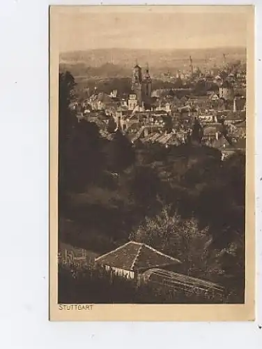 Stuttgart Blick auf die alte Stadt ngl 43.059