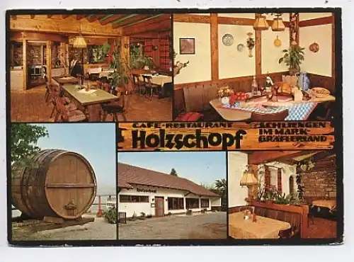 Schliengen Café Restaurant Holzschopf gl1980 44.828