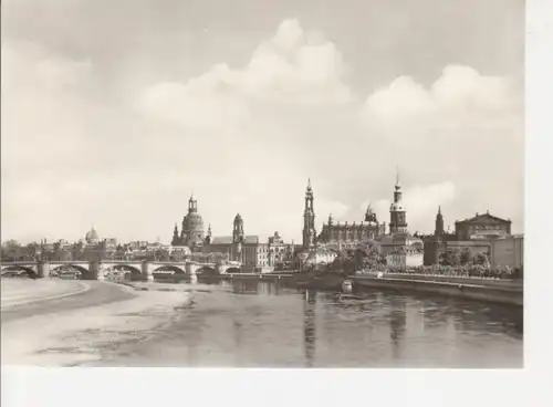 Dresden Altstädter Elbufer v.d. Marienbrücke ngl 75.796