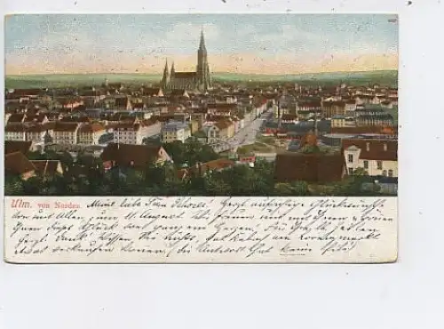 Ulm a.D. Gesamtansicht gl1909 43.090