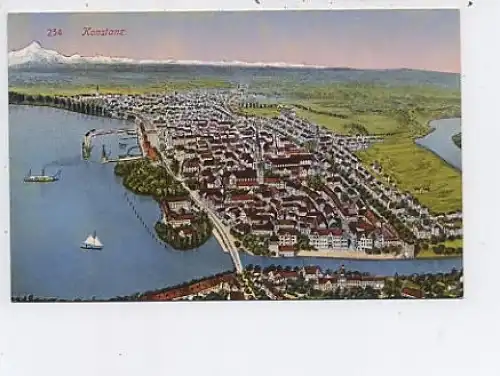 Konstanz am Bodensee Gesamtansicht ngl 43.781