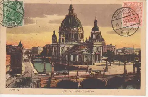 Berlin Dom und Friedrichsbrücke gl1921 75.259