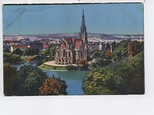 Stuttgart Johannes Kirche feldpgl1918 43.688