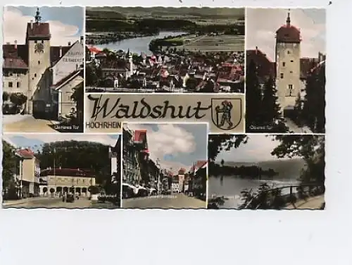 Waldshut Hochrhein Mehrbildkarte ngl 43.894