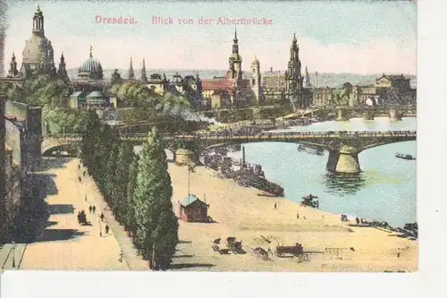 Dresden Blick von der Albertbrücke ngl 75.892