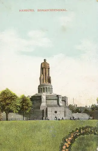 Bismarckdenkmal Hamburg gl1909 105.093