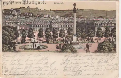 Stuttgart Schlossplatz gl1898 69.299