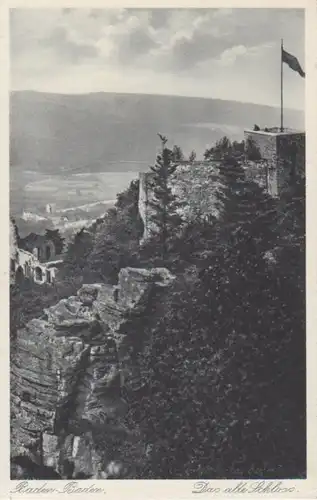 Baden-Baden altes Schloß gl1943 76.815