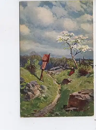 Wanderweg im Frühling gl1919 45.679