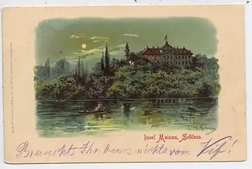 Insel Mainau Schloss und Bootspartie gl1900 42.627