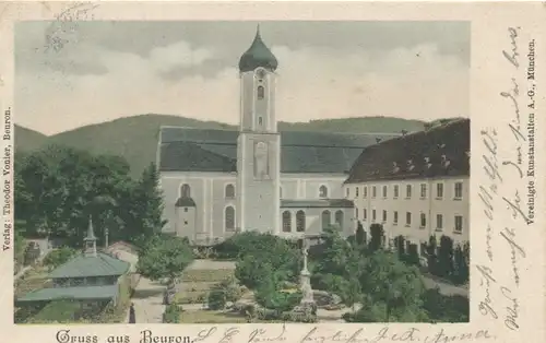 Beuron Donautal Kirche gl1903 108.845