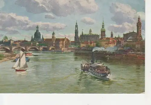 Dresden Altstadt Blick von der Marienbrücke ngl 75.853