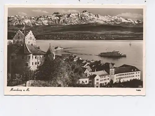 Meersburg a.B. Uferansicht Alpenpanorama ngl 42.542