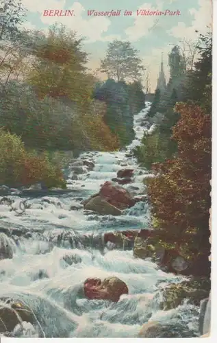 Berlin Wasserfall im Viktoria-Park ngl 75.307