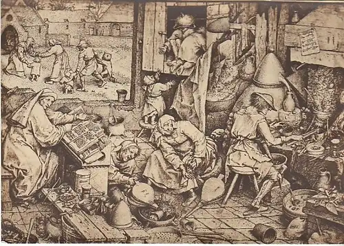 PIETER BRUEGHEL d.Ä. Der Alchemist ngl B9521